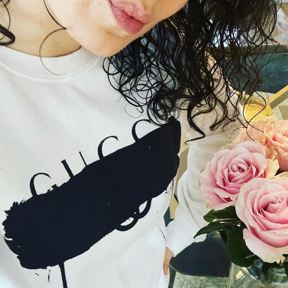 Sweatshirt Gucci Cross out